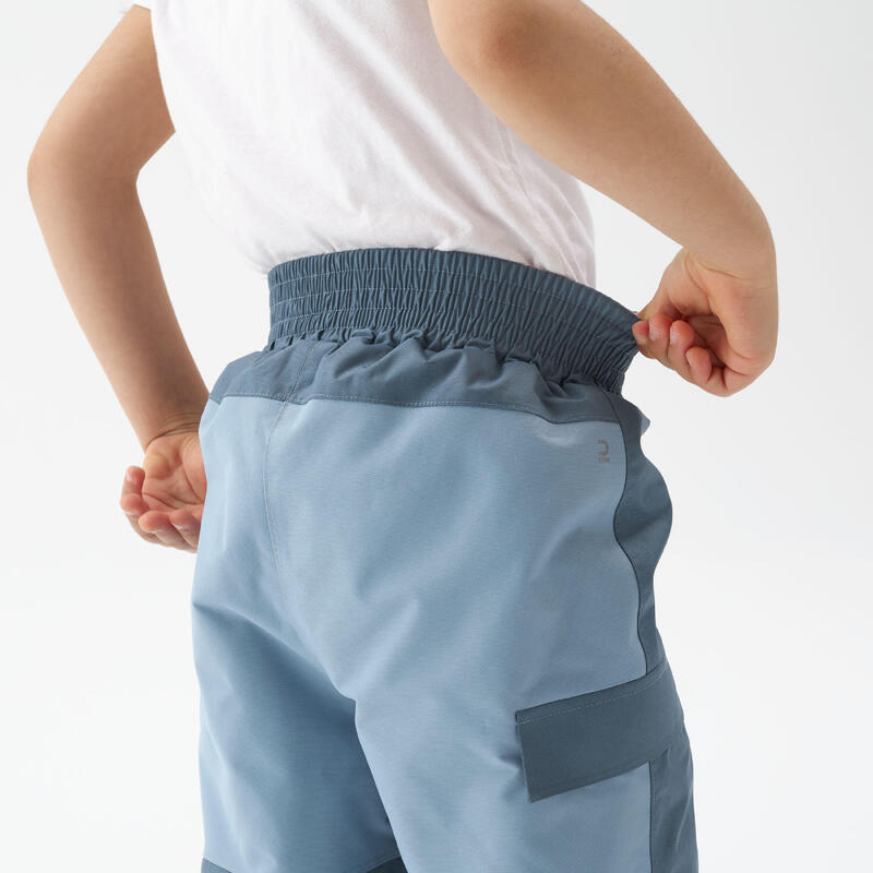 Çocuk Sıcak Tutan Outdoor Pantolon - Mavi/Gri - 2-6 Yaş - SH500 Mountain