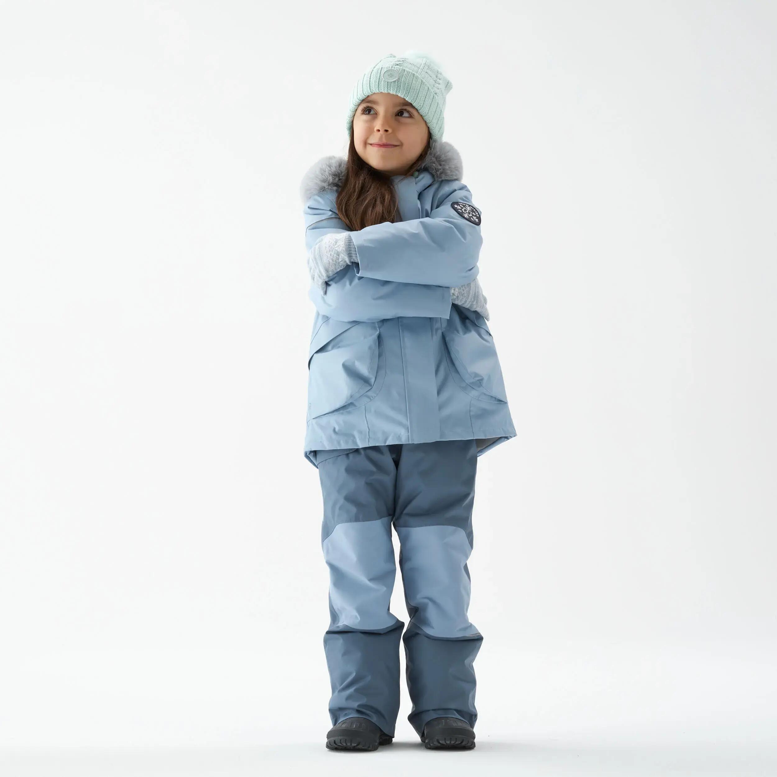 Çocuk Outdoor Pantolon - 2/6 Yaş - Mavi/Gri - SH500 Mountain 8/13