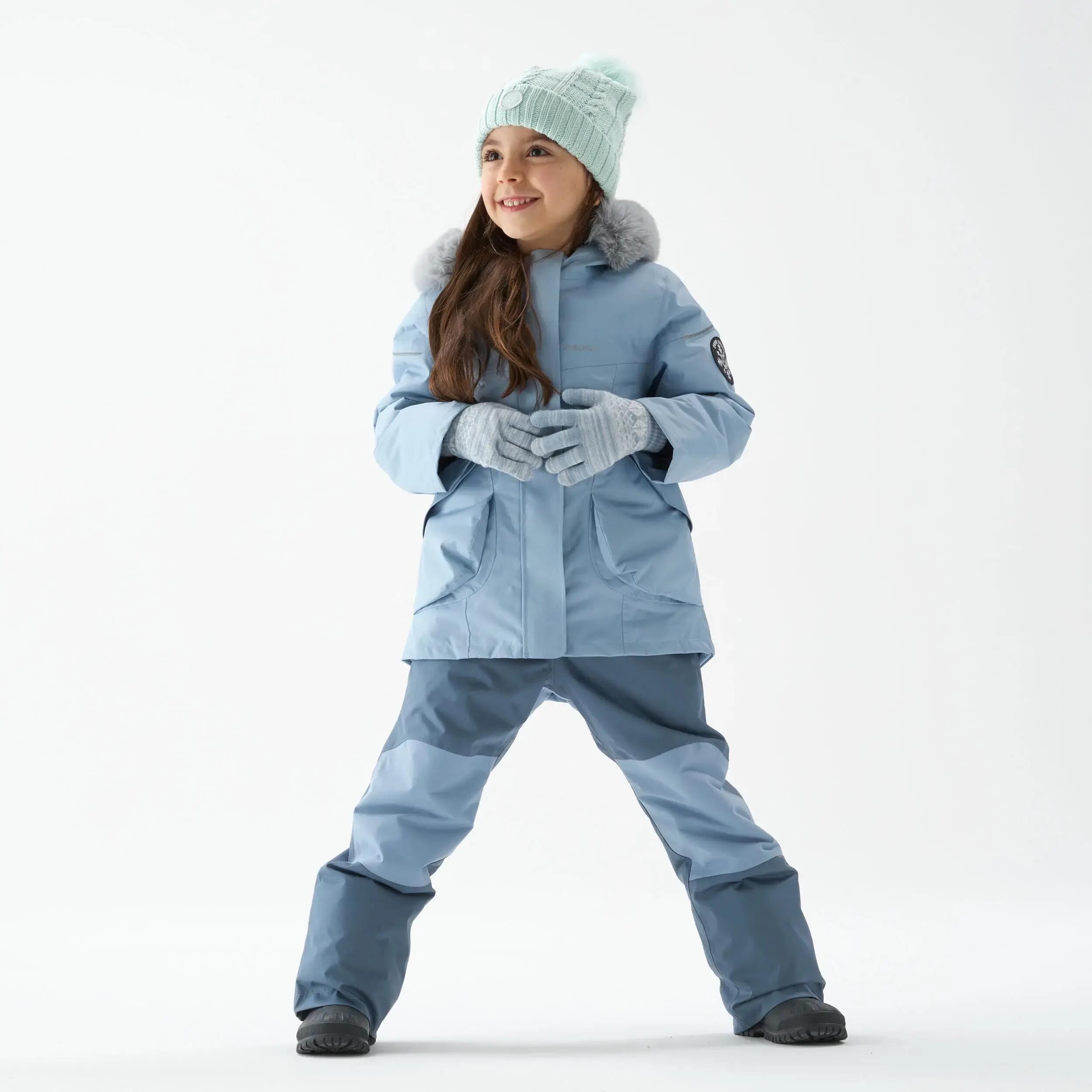 Çocuk Outdoor Pantolon - 2/6 Yaş - Mavi/Gri - SH500 Mountain 5/13