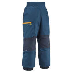 Kids’ Warm Waterproof Hiking Trousers - SH500 MOUNTAIN - Ages 2-6