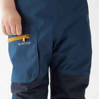 Kids’ Warm Waterproof Hiking Trousers - SH500 MOUNTAIN - Ages 2-6