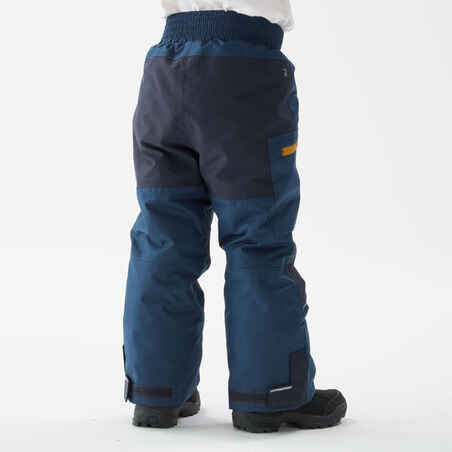 Παιδικό ζεστό παντελόνι - SH500 MOUNTAIN - μπλε