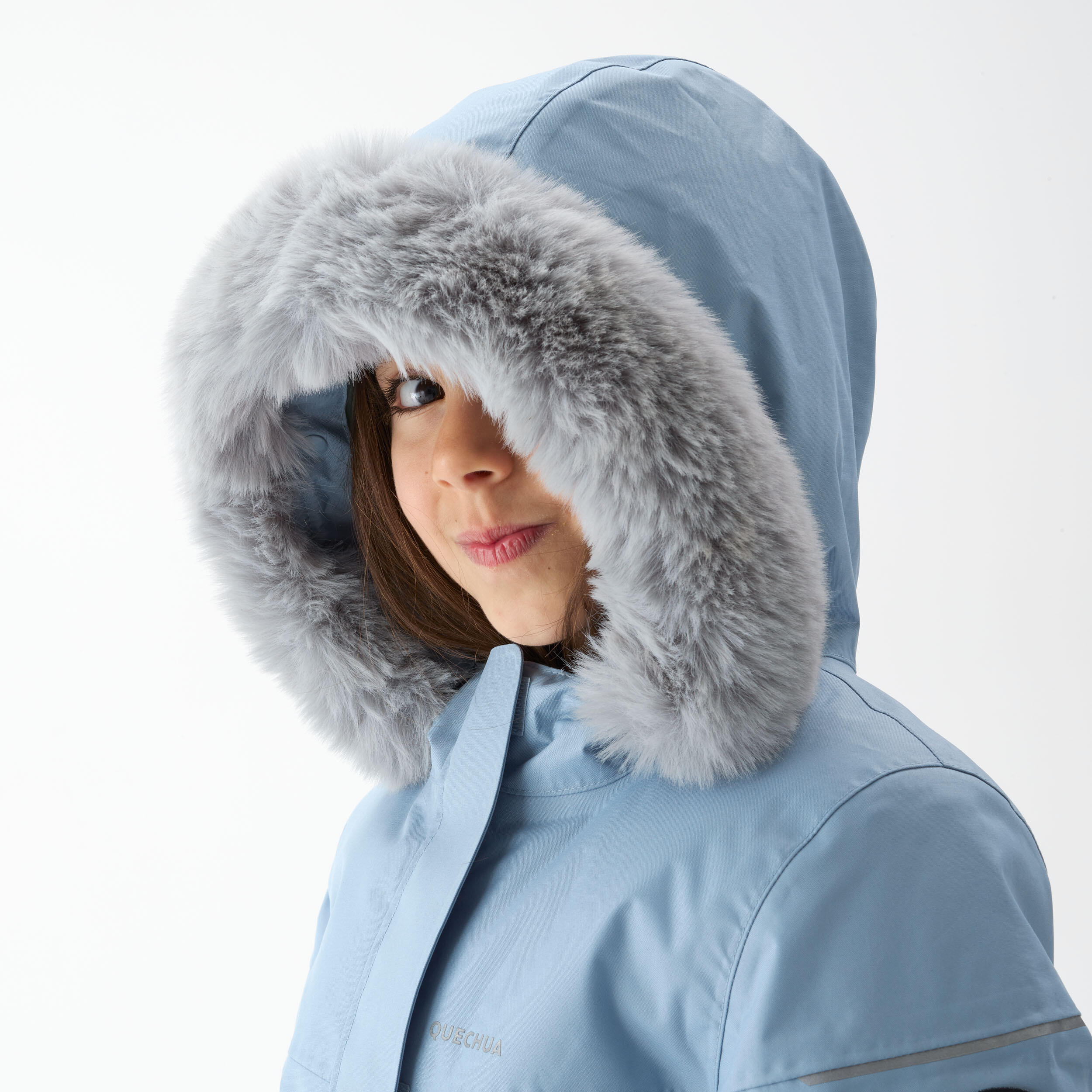 Kids’ Warm Hiking Parka – SH 500 Age 2-6 - QUECHUA