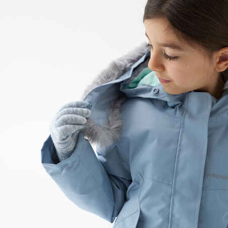 Kids’ Warm Hiking Parka - SH500 MOUNTAIN - Child aged 2-6