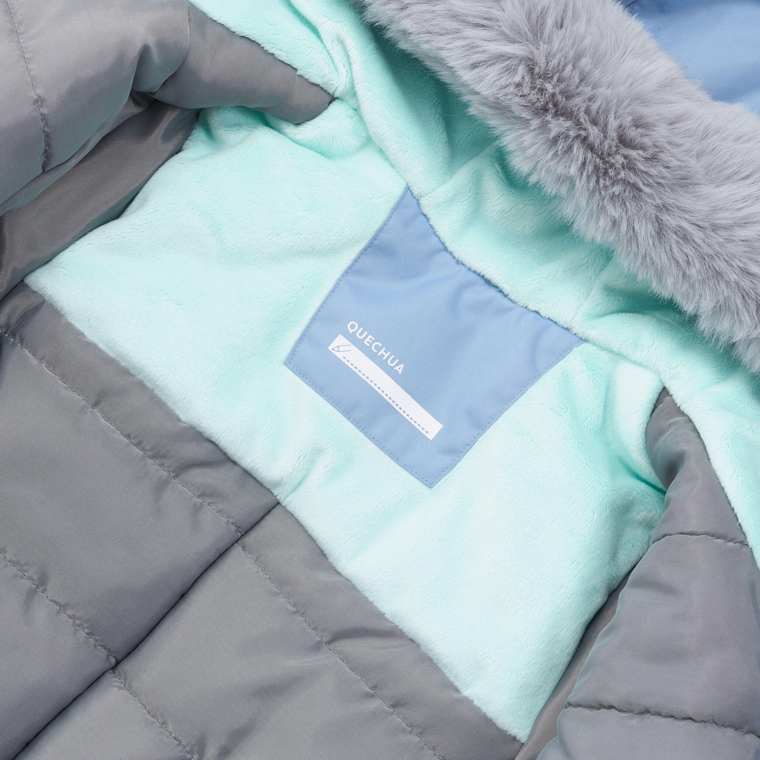 Kids’ Warm Hiking Parka – SH 500 Age 2-6 - QUECHUA