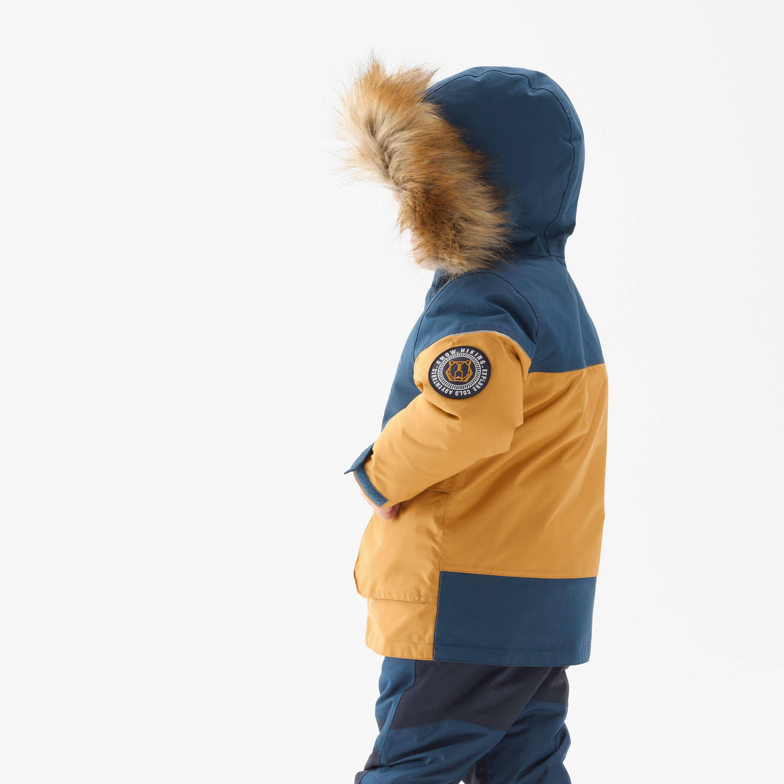 Kids’ Warm Hiking Parka - SH500 MOUNTAIN - Child aged 2-6 -  5
