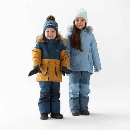 Kids’ Warm Hiking Parka - SH500 MOUNTAIN - Child aged 2-6