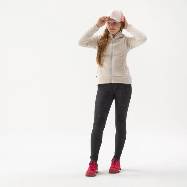QUECHUA POLAR SENDERISMO NIÑOS NH500 CIERRE