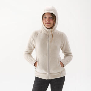 Chaqueta polar de montaña y trekking con capucha Niños 7-15 años Quechua NH500