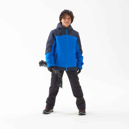 KIDS’ WARM AND WATERPROOF 3-in-1 HIKING JACKET - SH500  MT -8°C - 7-15 YEARS 