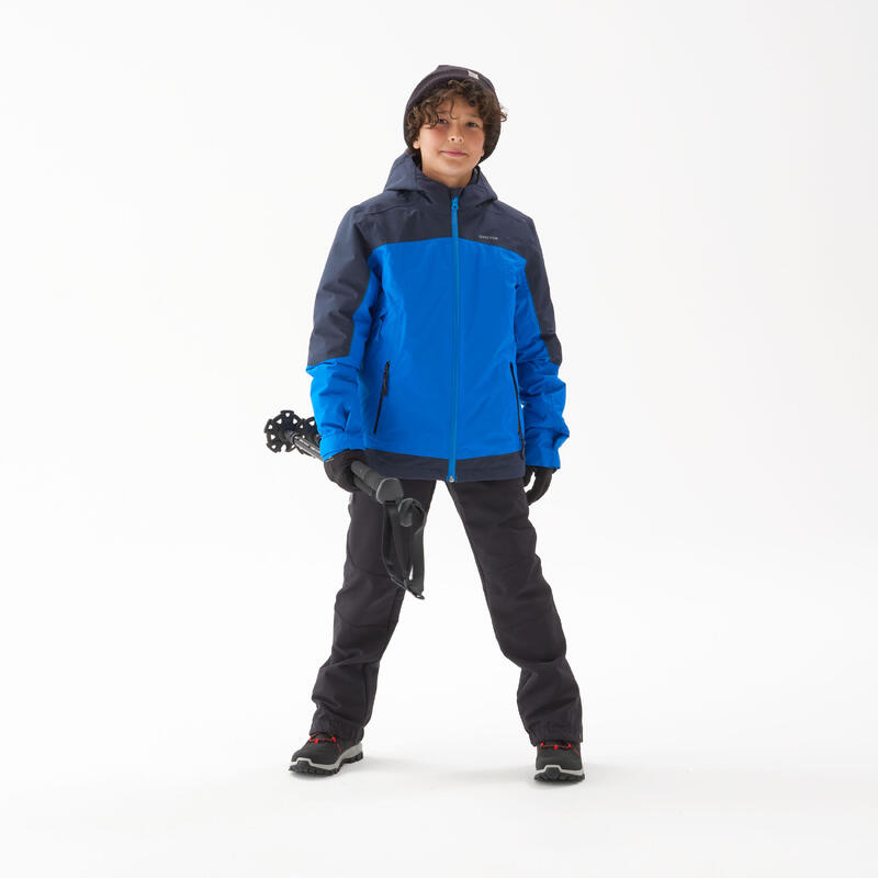 3-in-1 Jacke Kinder Gr.122-170 wasserdicht warm bis -8 °C Winterwandern - SH500 