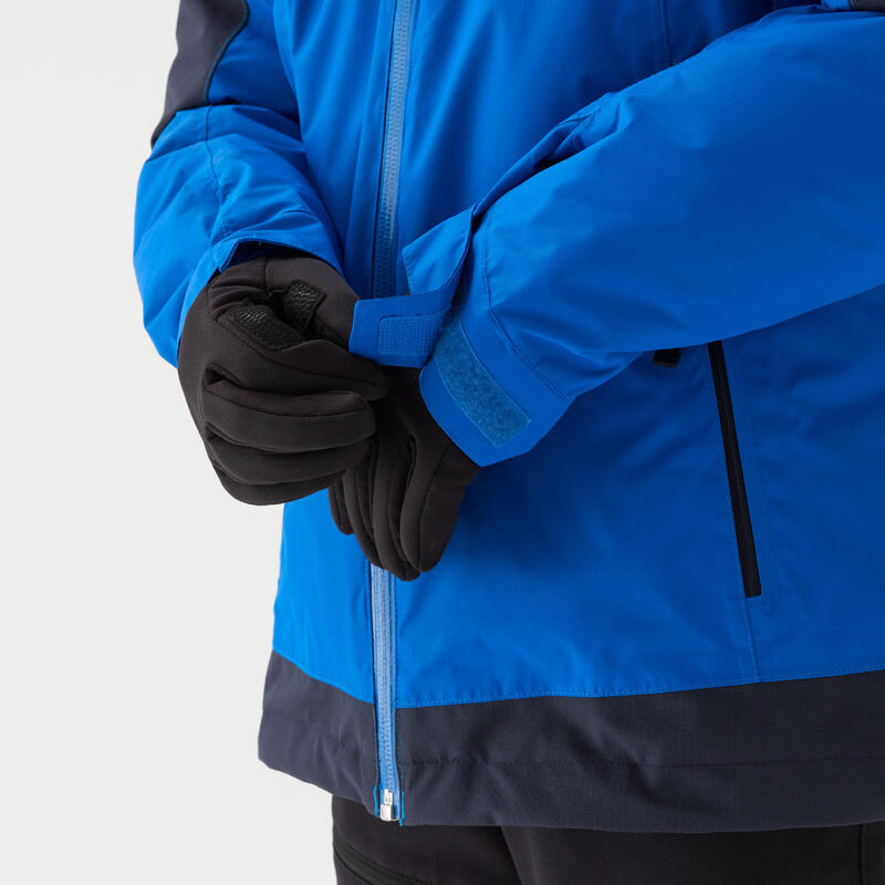 VESTE 3en1 CHAUDE ET IMPERMÉABLE DE RANDONNÉE -SH500 MTN -8°C - ENFANT 7-15 ANS