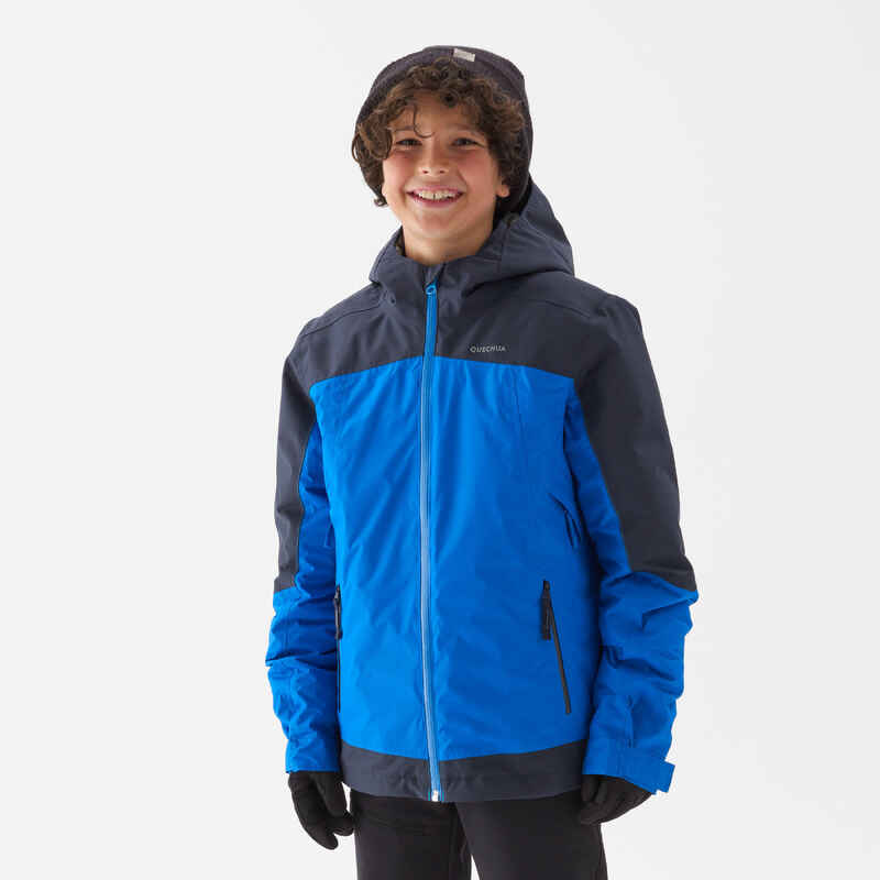 3-in-1 Jacke Kinder Gr.122-170 wasserdicht warm bis -8 °C Winterwandern - SH500