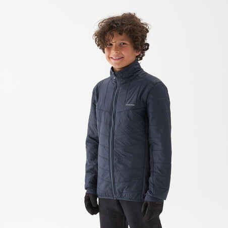 KIDS’ WARM AND WATERPROOF 3-in-1 HIKING JACKET - SH500  MT -8°C - 7-15 YEARS 