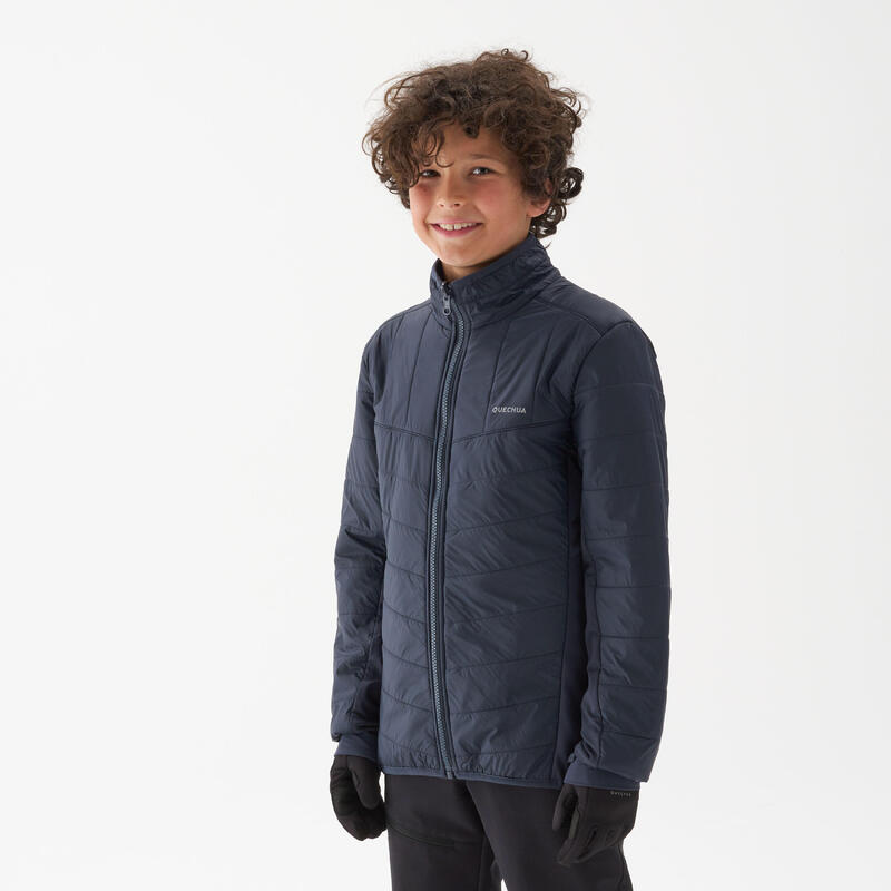 3-in-1 Jacke Kinder Gr.122-170 wasserdicht warm bis -8 °C Winterwandern - SH500 