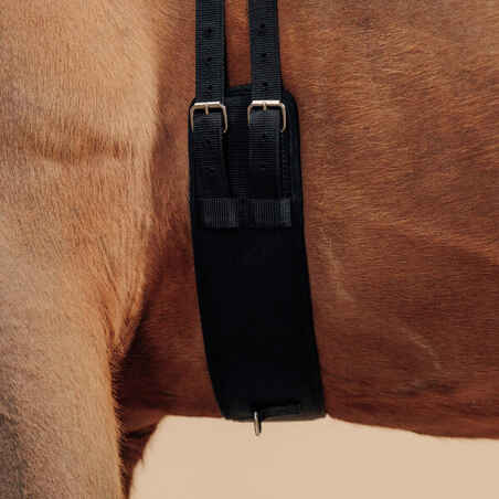 Horse Riding Horse or Pony Lunging Roller - Black