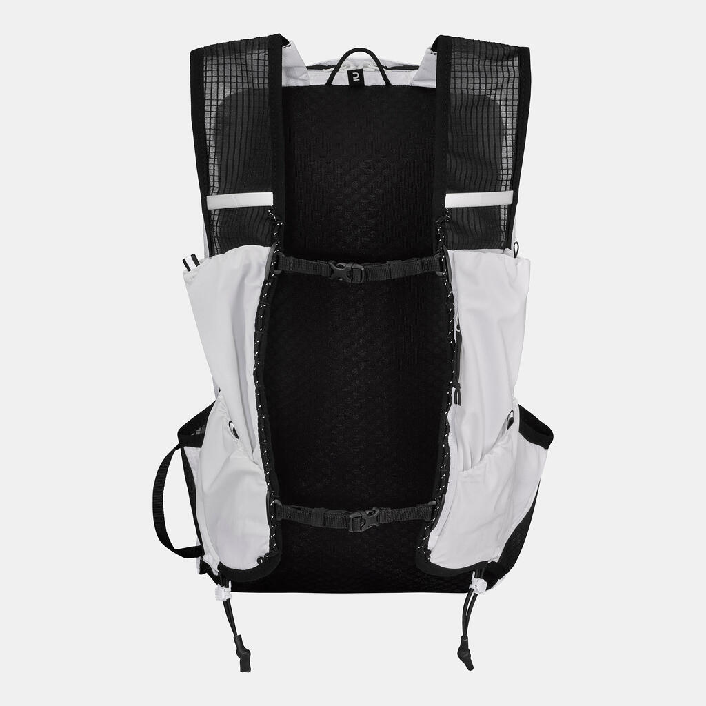 Ski Touring Backpack 17 L - PACER  White and Black