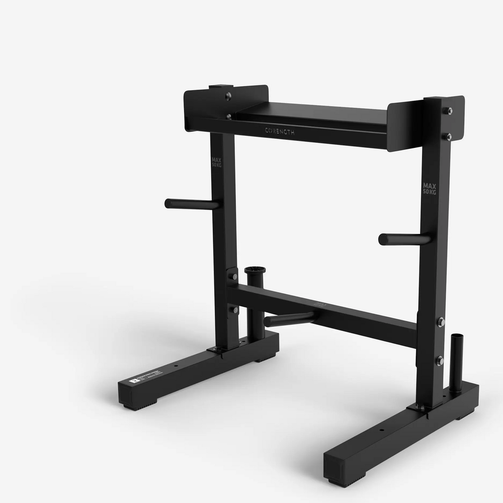OPBERGREK VOOR GEWICHTEN EN STANGEN VOOR KRACHTTRAINING CORENGTH DOMYOS DECATHLON handleiding, reparatie