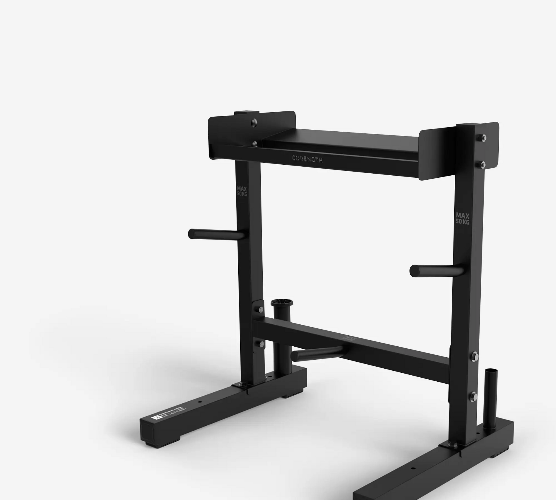 OPBERGREK VOOR GEWICHTEN EN STANGEN VOOR KRACHTTRAINING CORENGTH DOMYOS DECATHLON handleiding, reparatie