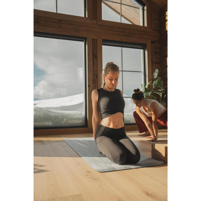 CROP TOP PREMIUM YOGA ECRU