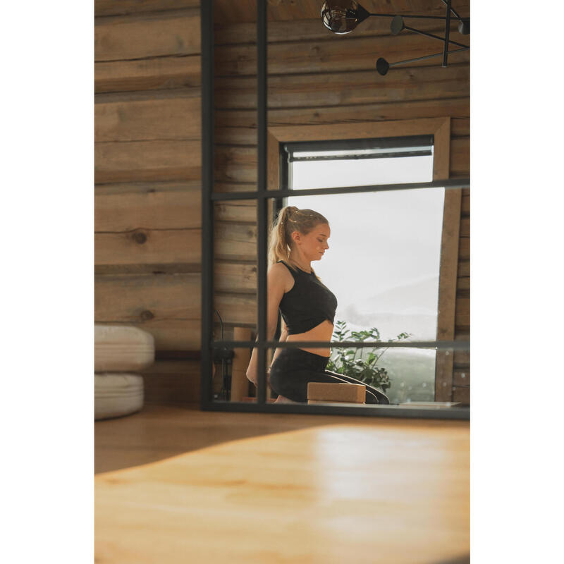 CROP TOP PREMIUM YOGA ECRU