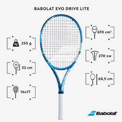 Raqueta de tenis Babolat Evo Drive Lite 255 gr Decathlon