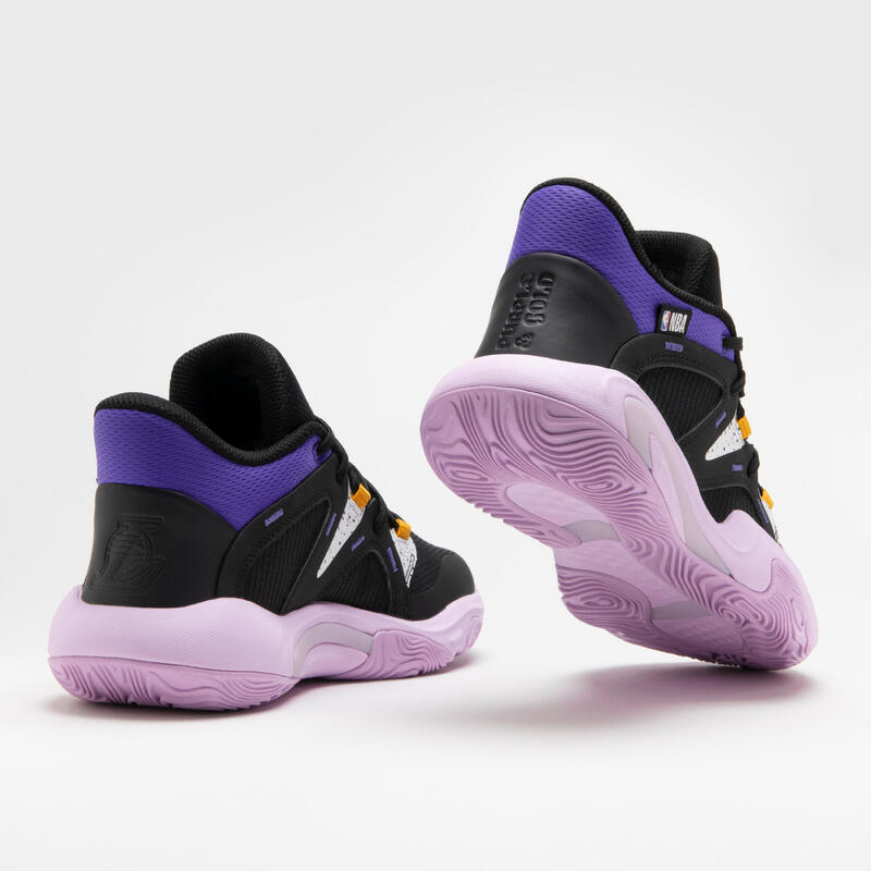 Dětské basketbalové boty 900 Los Angeles Lakers NBA Mid-3