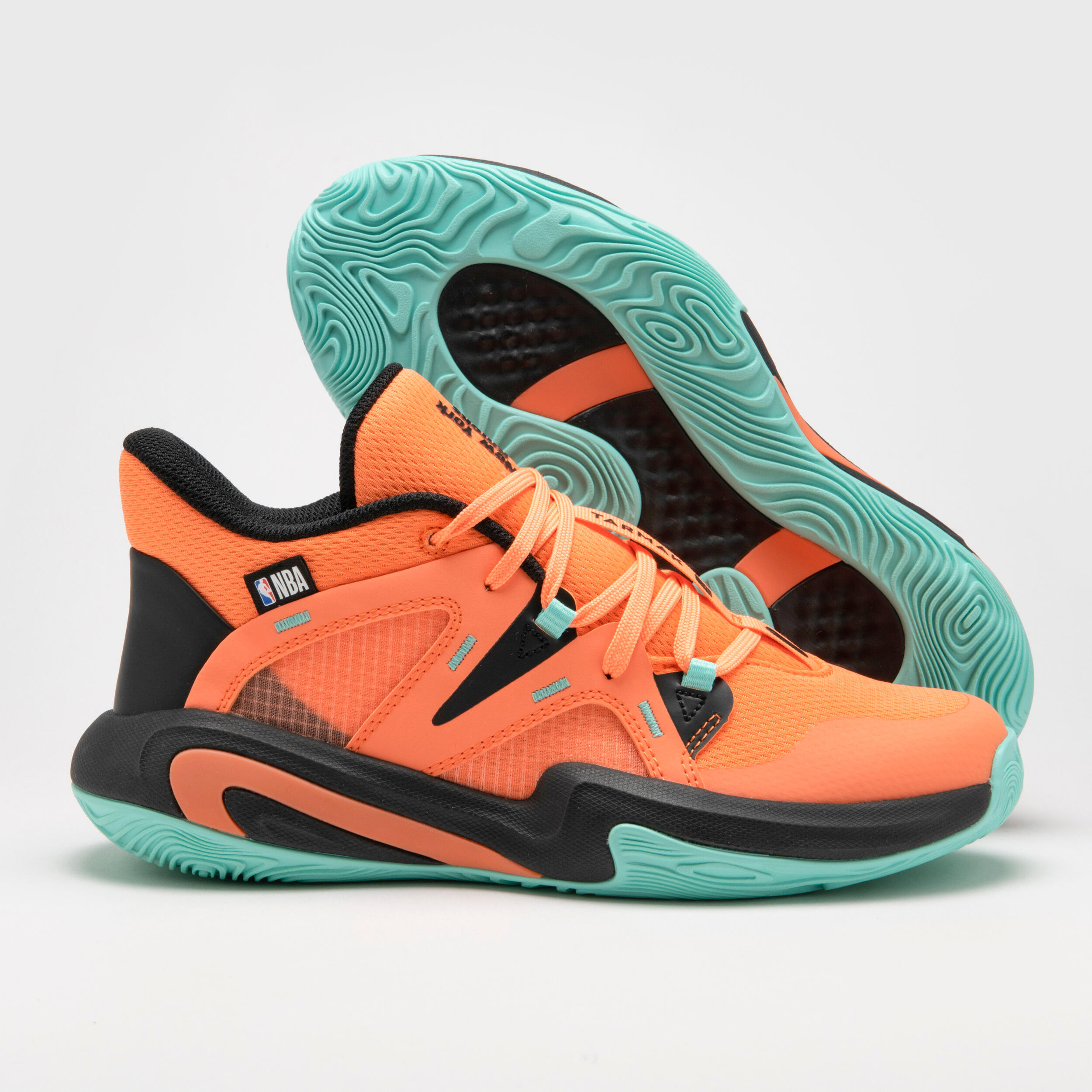 Kids' Basketball Shoes 900 NBA MID-3 - New York Knicks/Orange 10/10