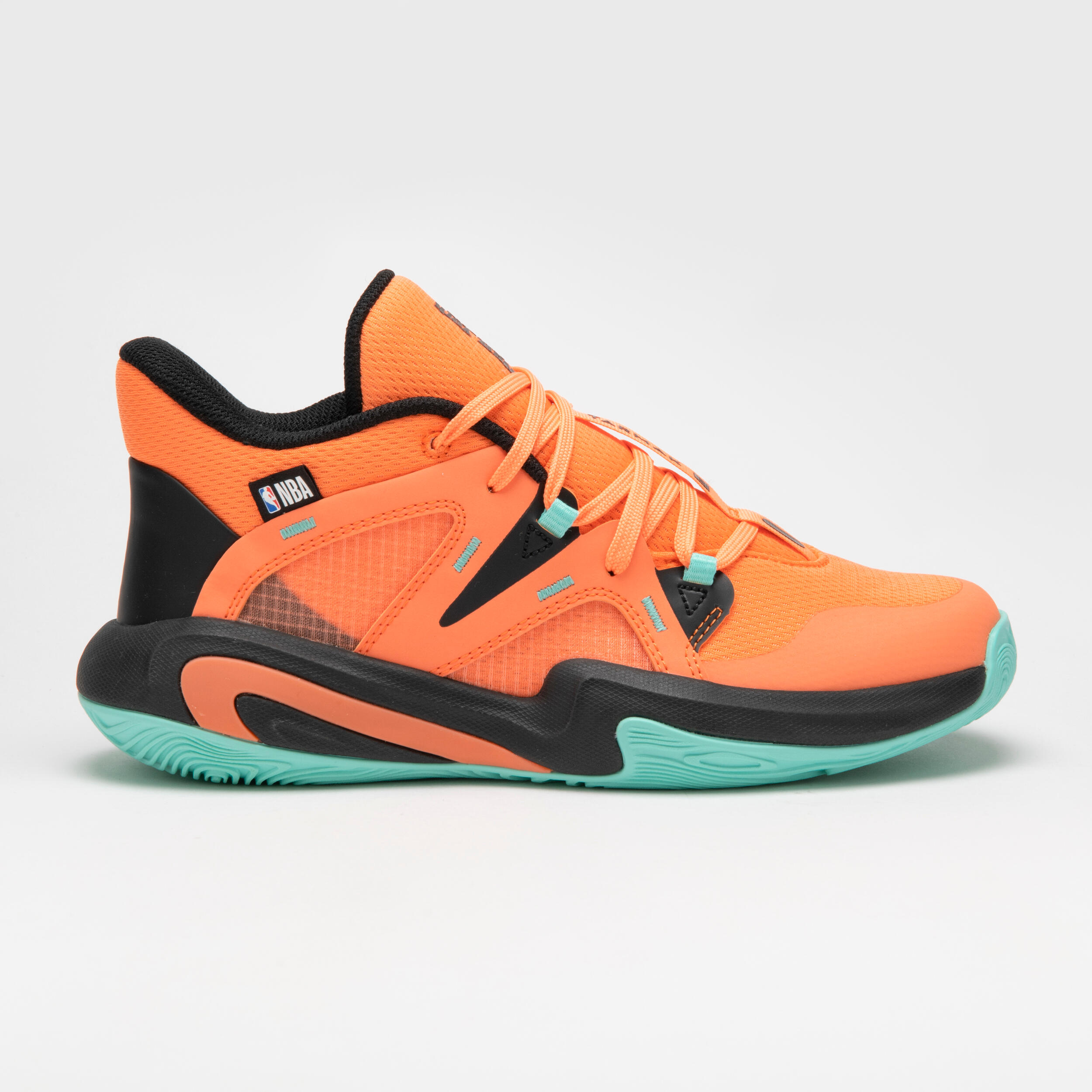 Kids' Basketball Shoes 900 NBA MID-3 - New York Knicks/Orange 1/10