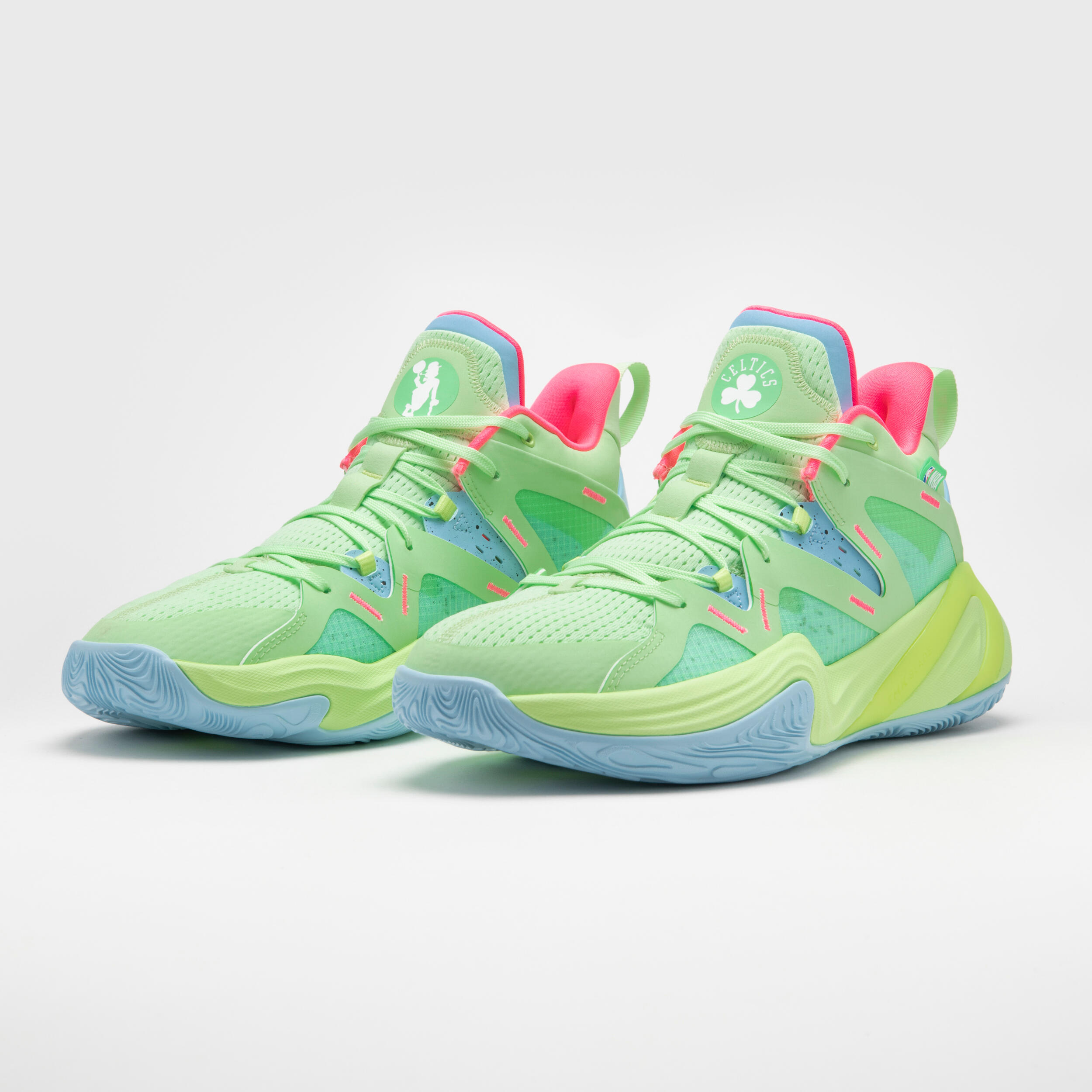 Men's/Women's Basketball Shoes 900 NBA MID-3 - Boston Celtics/Green 6/11