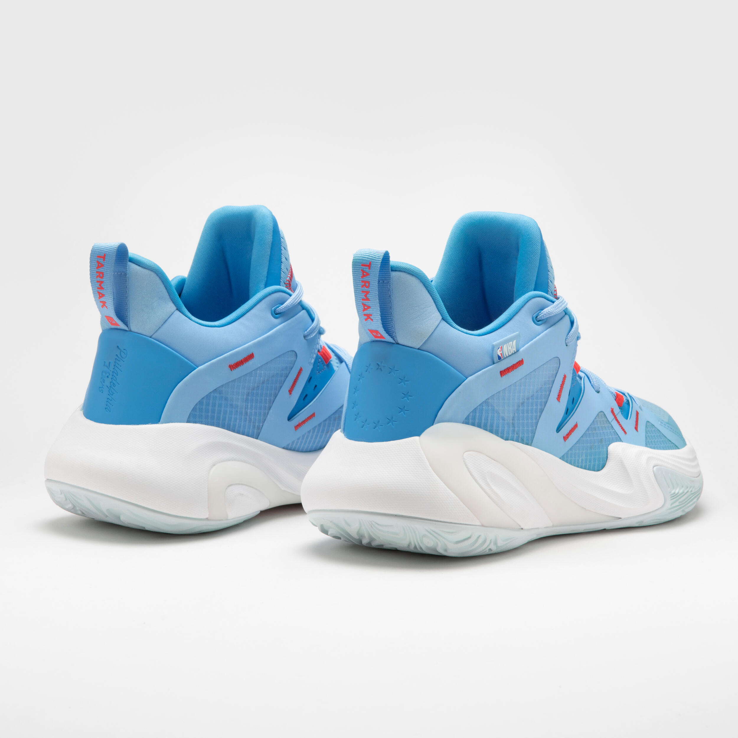 Men's/Women's Basketball Shoes 900 MID-3 NBA - Philadelphia Sixers/Blue 8/21