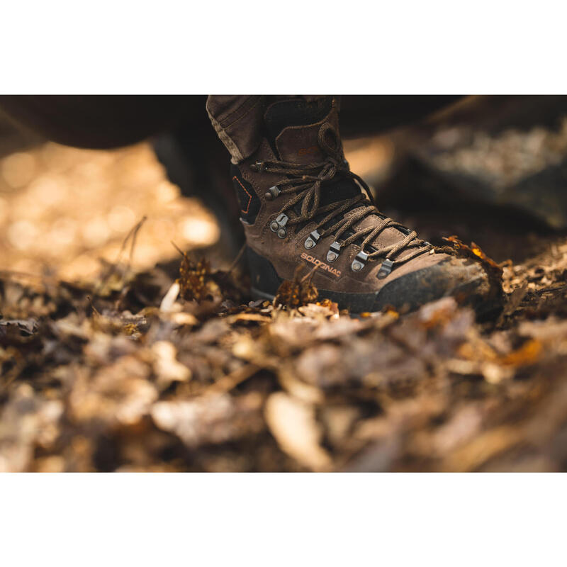 STEVIGE WATERDICHTE JACHTSCHOENEN CROSSHUNT 500 BRUIN