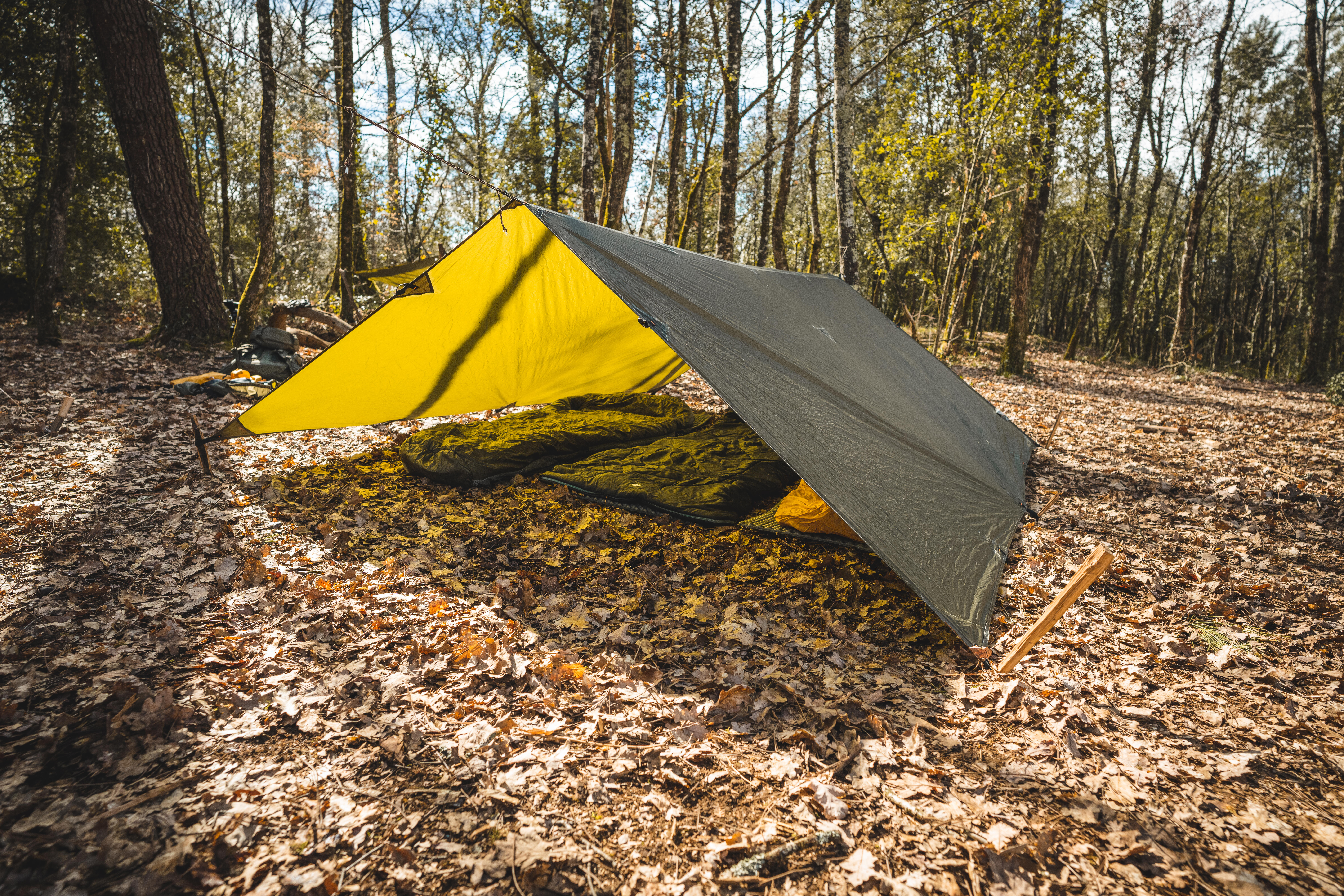 tarp　ユナイテッド　下のみ　lサイズn11 Compacte en lichte tarp voor bushcraften/wildkamperen waterdicht