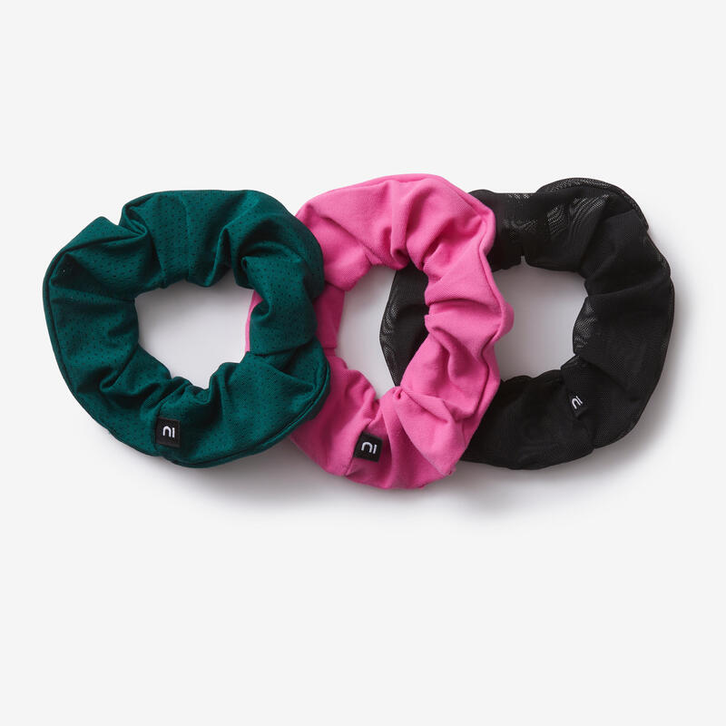 Scrunchies haarelastieken set van 3