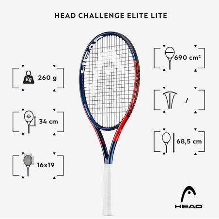 Тенісна ракетка Head Challenge Elite Lite