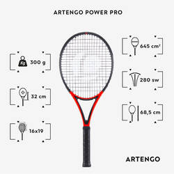 រ៉ាកែតថេនីស TR990 Power Pro 300 ក្រ - ក្រហម/ខ្មៅ