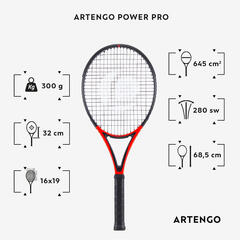 Yetişkin Tenis Raketi - 300 g - TR990 Power Pro_1