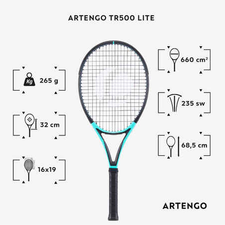 Adult Tennis Racket TR500 Lite - Green