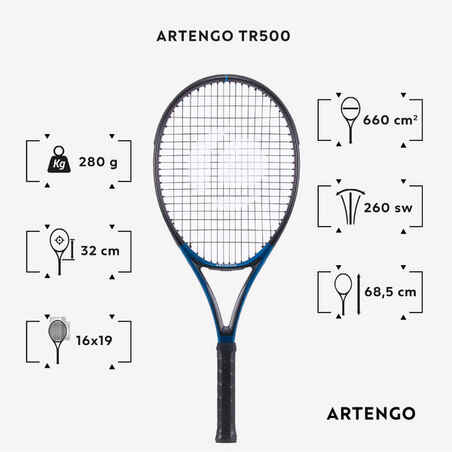 Adult Tennis Racket TR500 - Blue