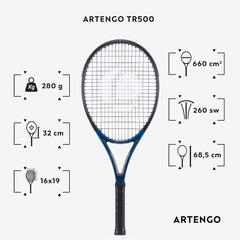 Yetişkin Tenis Raketi - 280 g - TR500_1