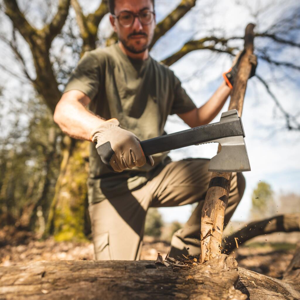 HUNTING LEATHER GLOVE SUPERTRACK BROWN