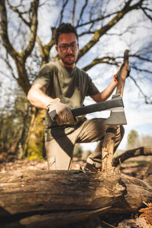 HUNTING LEATHER GLOVE SUPERTRACK BROWN