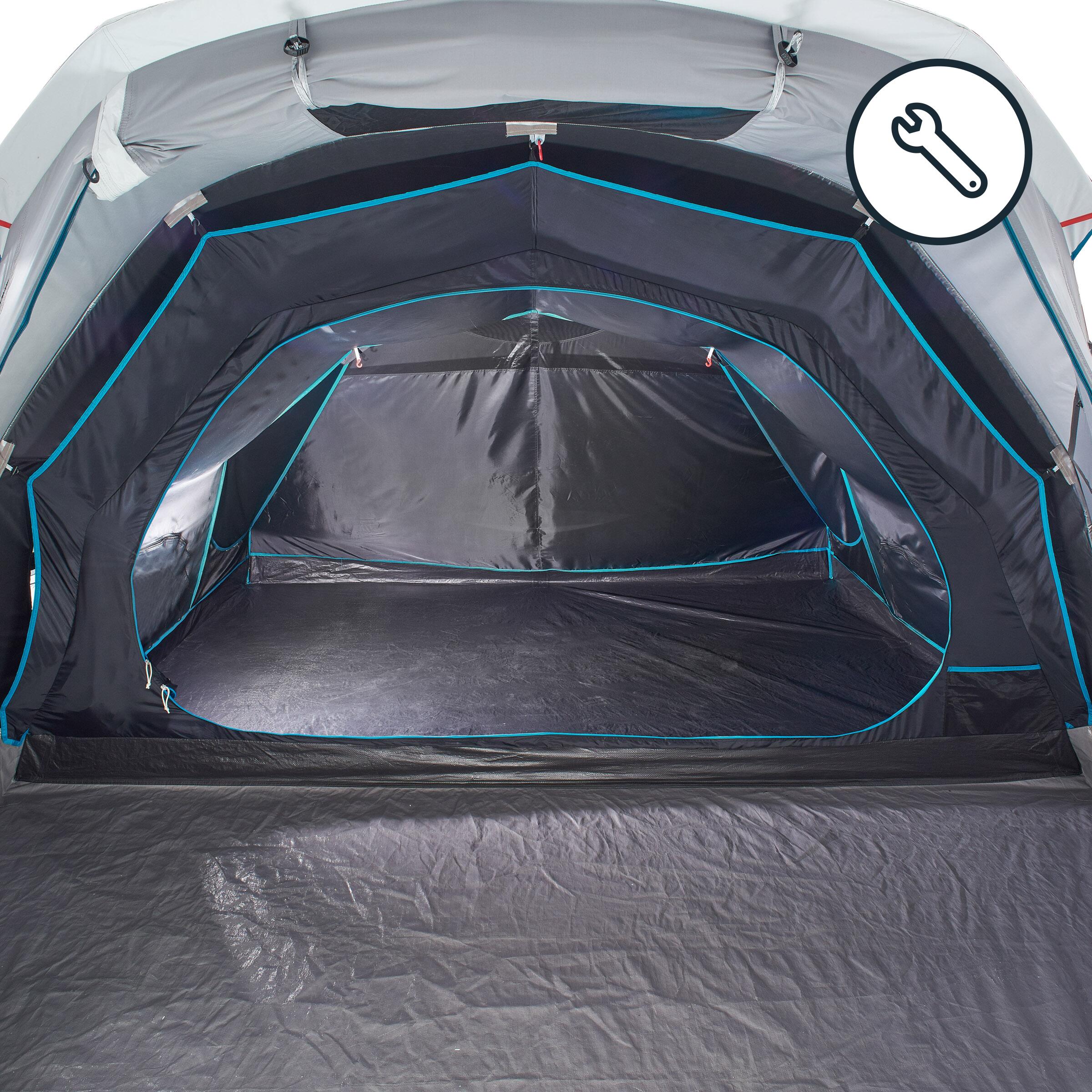QUECHUA Camera e pavimento tenda AIR SECONDS 4 FRESH&BLACK