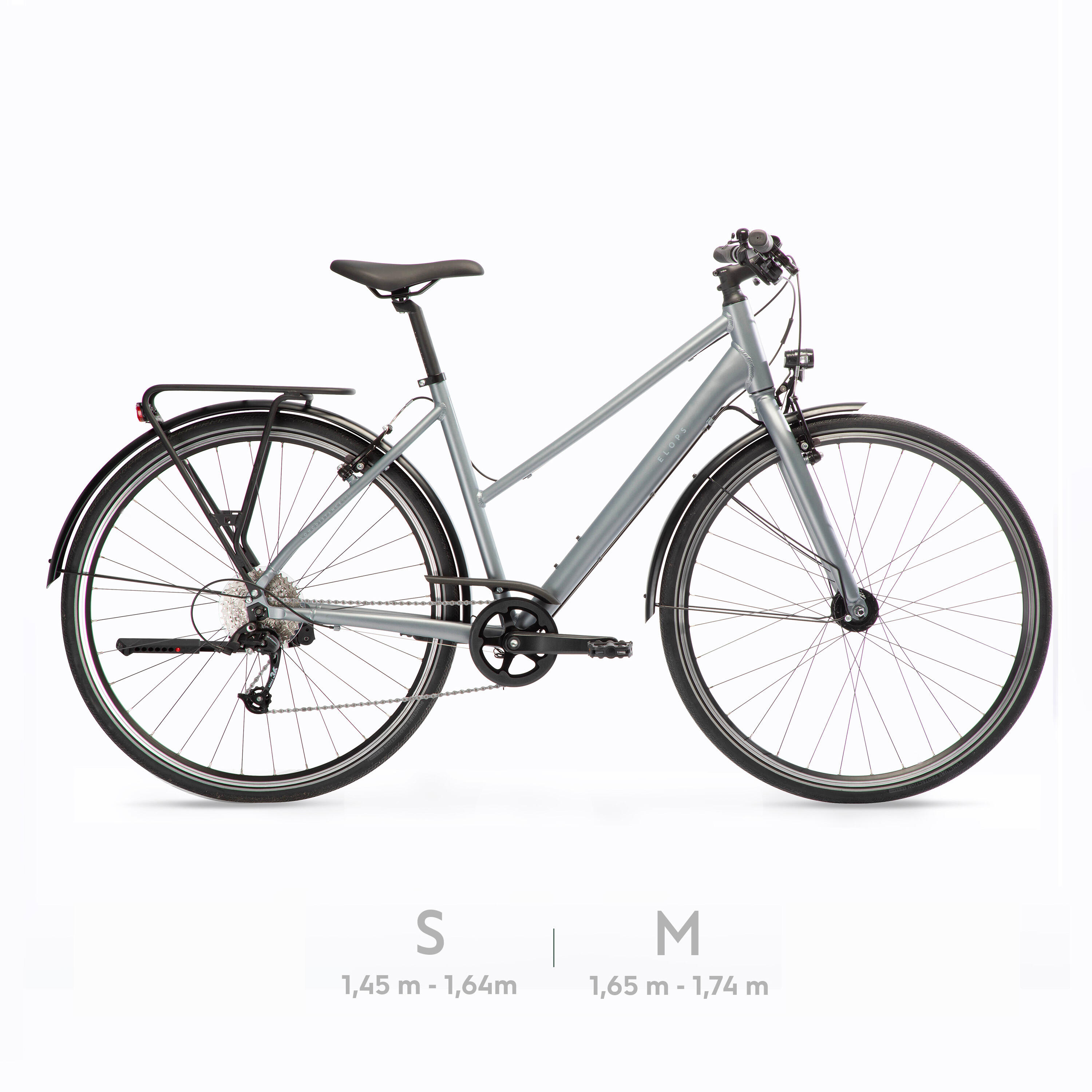 Long Distance Step-Through City Bike 500 4/8