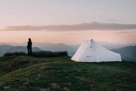 Trekking Tarp Tent - 2 person - MT900 v2 Minimal Editions - Undyed
