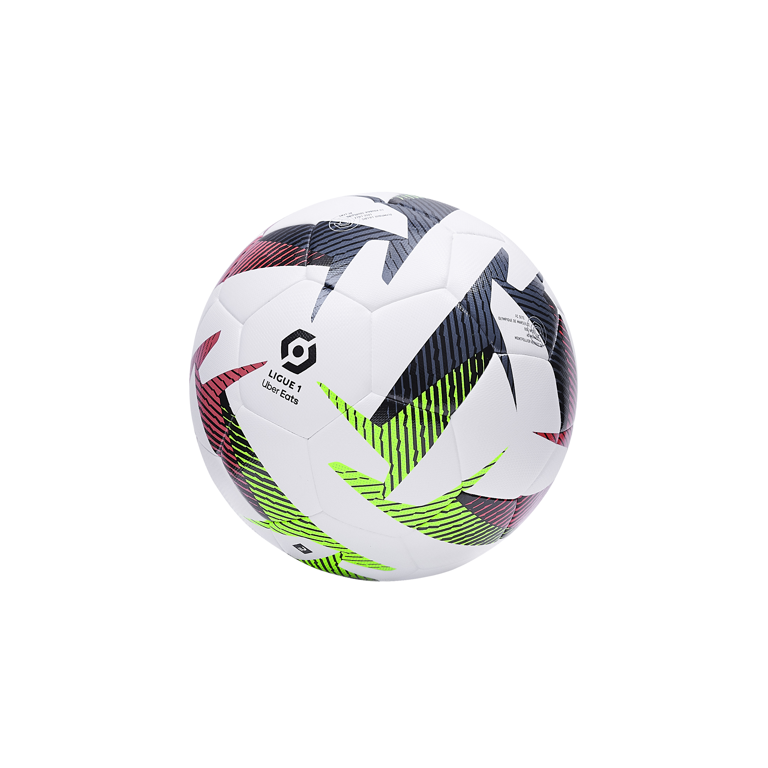 BALLON DE FOOTBALL LIGUE 1 UBER EATS OFFICIEL REPLICA 2023 TAILLE