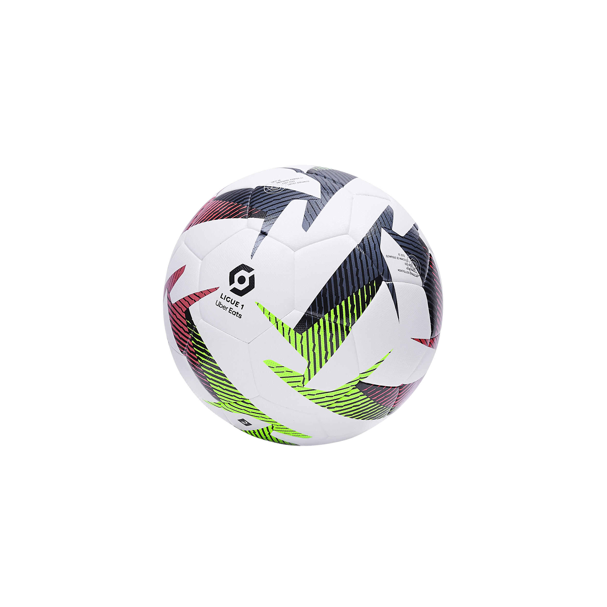 Kipsta - Ballon De Football Ligue 1 Uber Eats Officiel Replica 2023 Taille 4 - Ballon De Foot - Football / Futsal / Sepak - Blanc - 4 - Decathlon