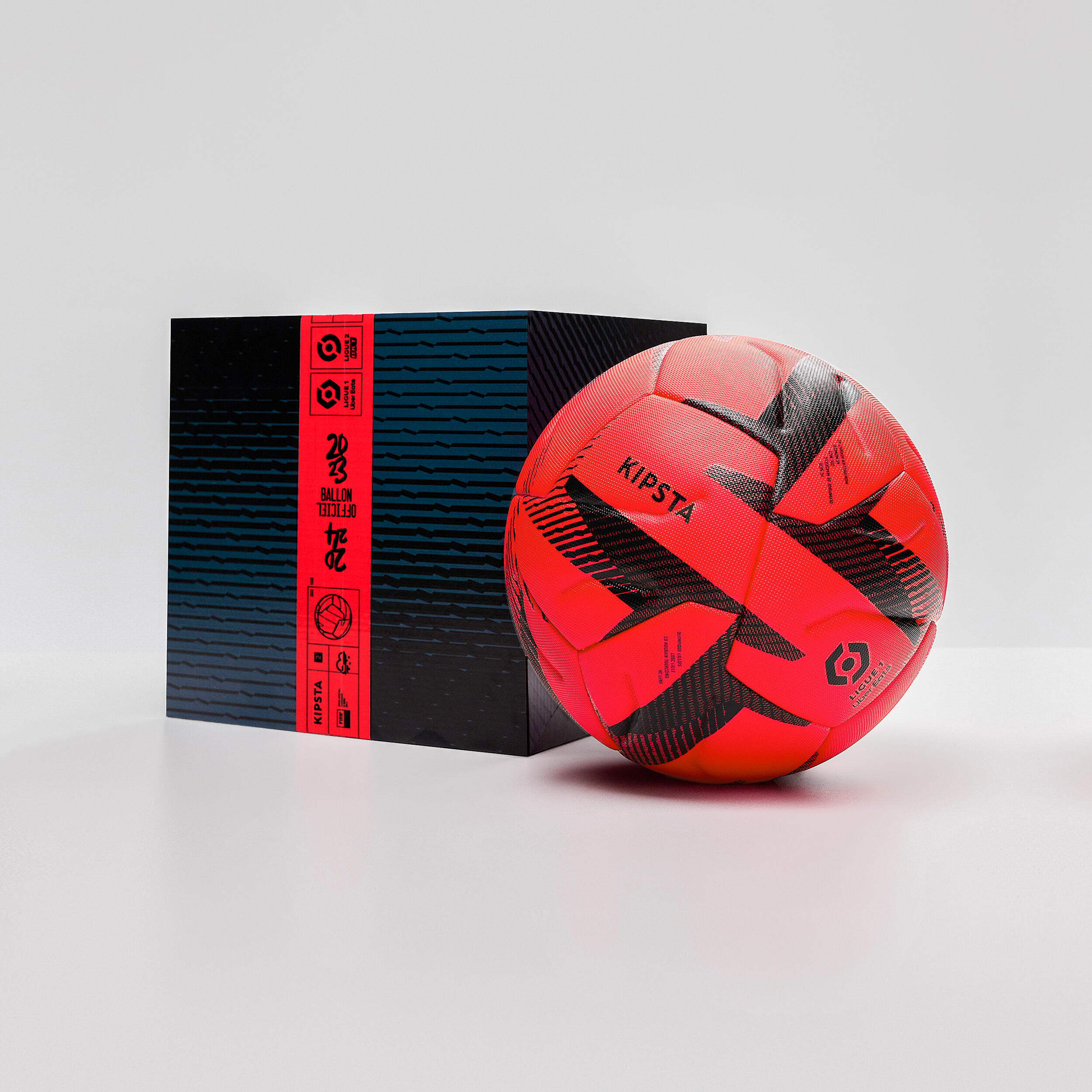 BALÓN DE FÚTBOL LIGUE 1 UBER EATS OFICIAL INVIERNO 2023 CON CAJA 2/2