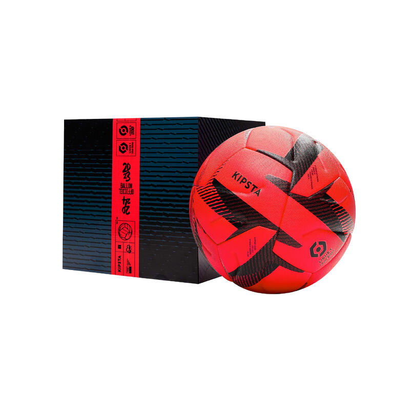Pallone calcio ufficiale LIGUE 1 UBER EATS con scatola