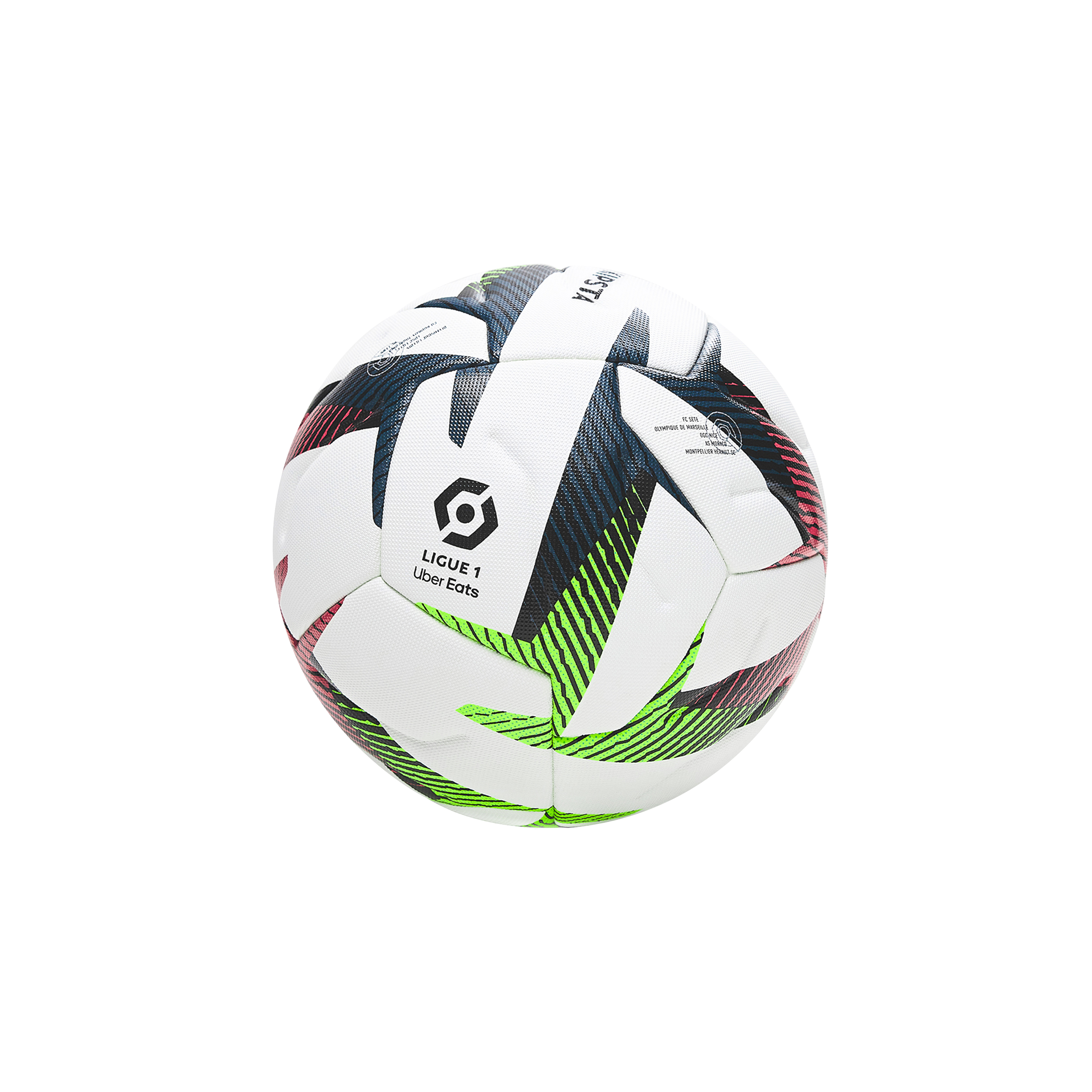 BALLON DE FOOTBALL LIGUE 1 UBER EATS OFFICIEL MATCH BALL 2023 pour les  clubs et collectivités